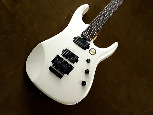 Sterling by Music Man John Petrucci JP160 FR in Pearl White
