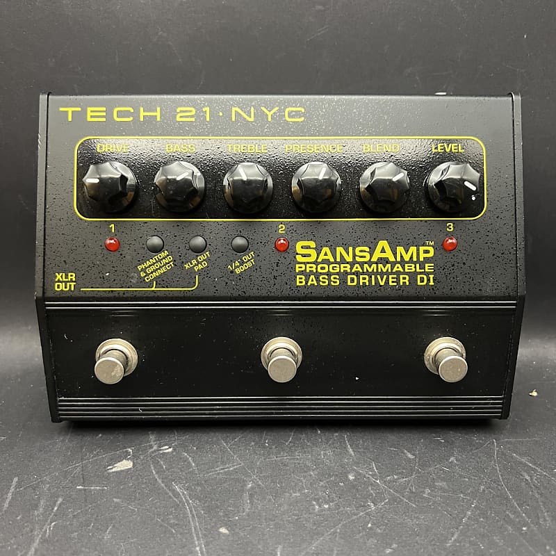 Tech 21 PROGRAMMABLE BASS DRIVER DI