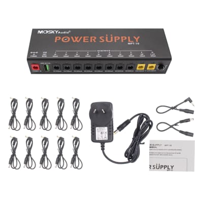 Mosky Audio MPT Series MPT-10 Power Supply 9-18V Options Nice Price  Fast Ship image 5