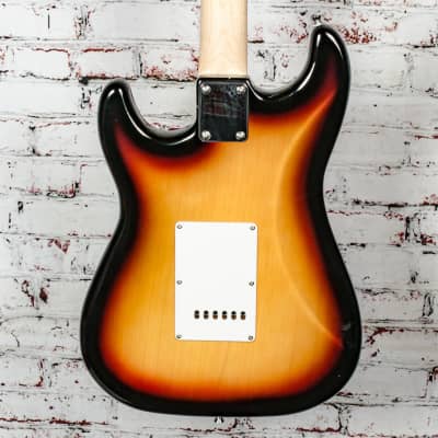 Nashville - 135sb - S Style SSS Electric Guitar, 3 Color Burst - x0570 - USED image 7