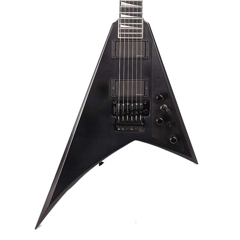 Jackson Custom Shop RR1 Satin Black with EMGs 2014 | Reverb UK