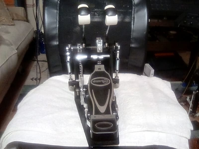 drum tec drumtec DP921FB Bass Drum Double Pedal, Play Reverb