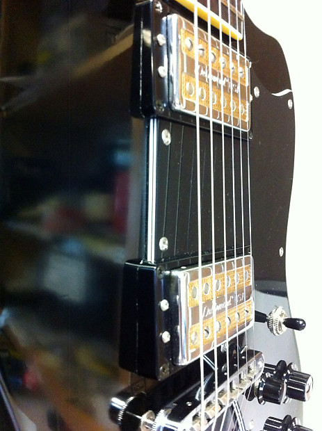 DeArmond by Guild Jetstar Black w/ hardshell case RARE | Reverb