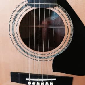 Yamaha CW 350 Acoustic Guitar 1984 5 Natural Reverb
