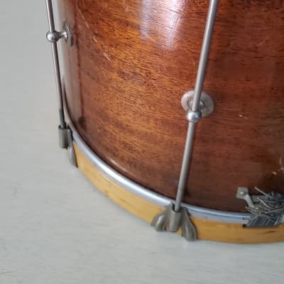 Leedy & Ludwig 14x10 Single Tension Marching Snare / 1950's image 8