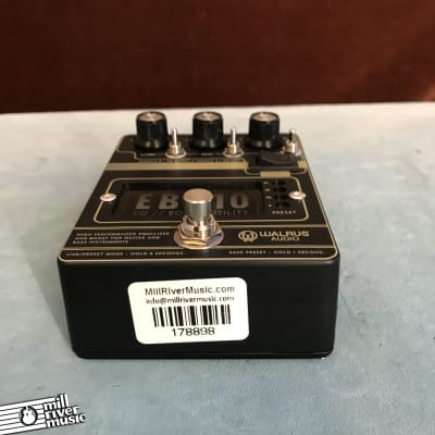 Walrus Audio EB-10 Preamp / EQ / Boost Effects Pedal Matte Black image 2