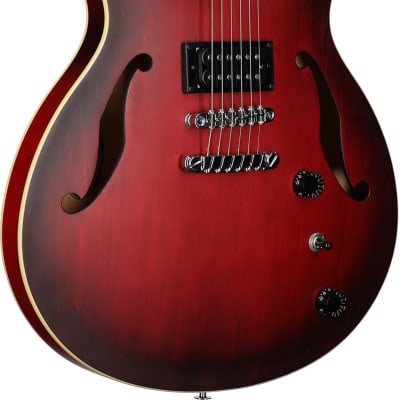 Ibanez AS53 Artcore Semi-Hollowbody Electric Guitar, Sunburst Red image 8