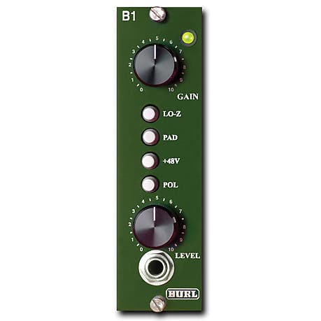 New Burl Audio B1 500-Series Mic Preamp/DI Module image 1