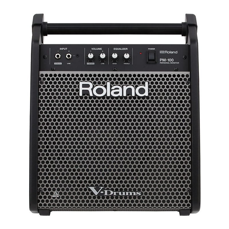 Roland PM-100 80-Watt Compact Electronic V-Drum Set Monitor with Onboard Mixing and Dedicated V-Drums Input image 1