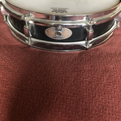 Pearl 13'' x 3'' Steel Piccolo Snare Drum, Black