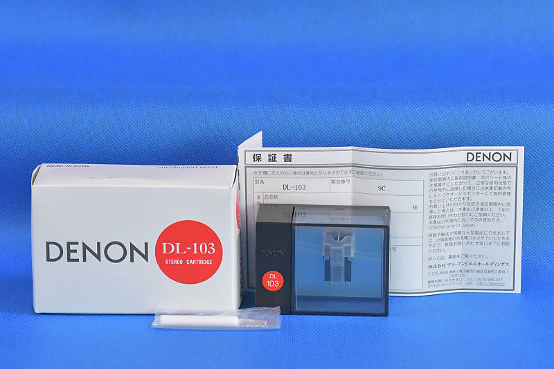 Denon DL-103 MC Cartridge W/ Original Box In Excellent Condition  			
