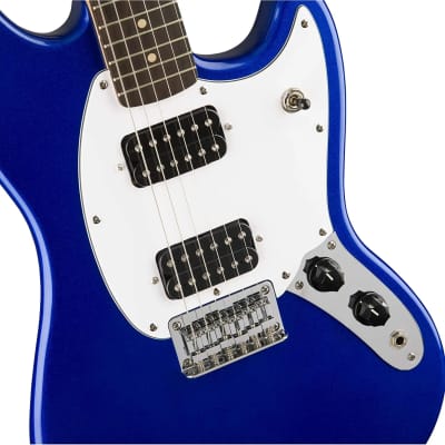 Fender Squier Bullet Mustang HH IMPBL 2018 Blue image 4