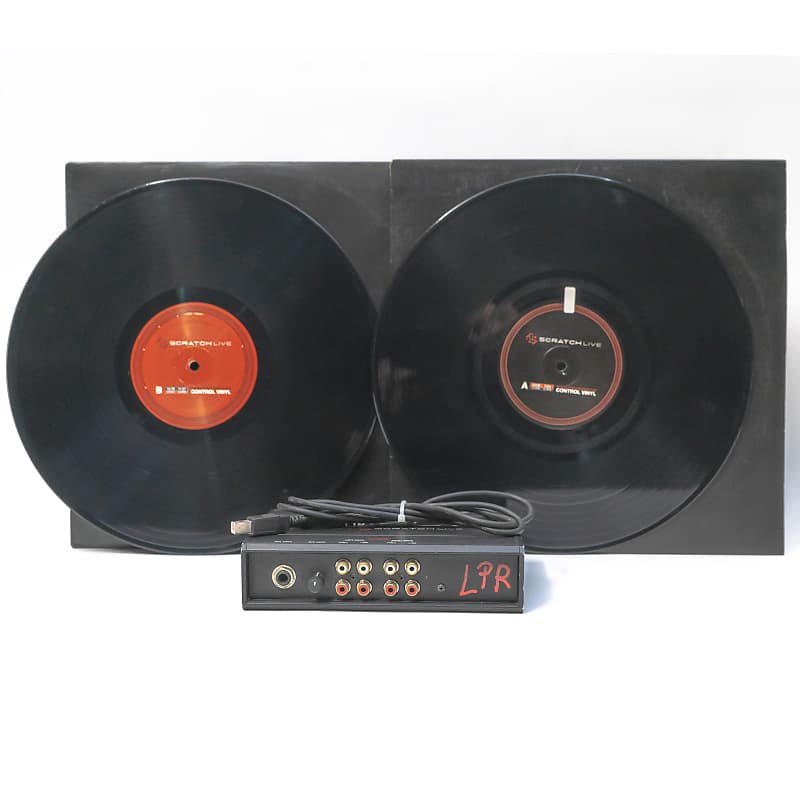 Rane Serato Scratch Live SL1 DJ Interface with USB & 2 Control Vinyls