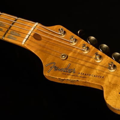 Fender Custom Shop 2022 Limited 1955 Bone Tone Stratocaster - Relic image 3