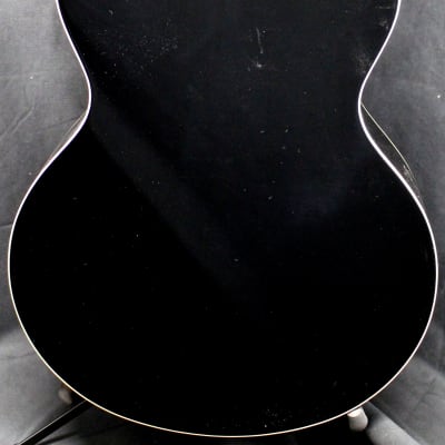 Yamaha CPX600 Medium Jumbo Acoustic-Electric Guitar Black image 3