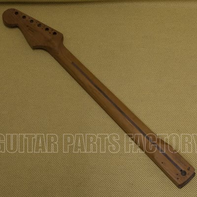 099-0403-920 Fender Roasted Pao Ferro Stratocaster Neck 22 Jumbo Frets Flat Oval image 5