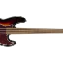 Squier Classic Vibe 60s Fretless Jazz Bass - Laurel, 3-Color Sunburst