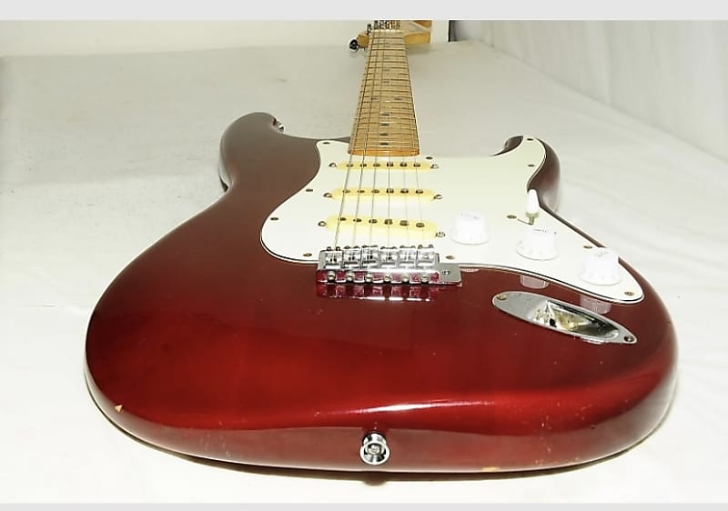 Fernandes Burny CUSTOM（FST-75）HC付 Fernandes FST-75 1975 Wine Burny custom Stratocaster | Reverb