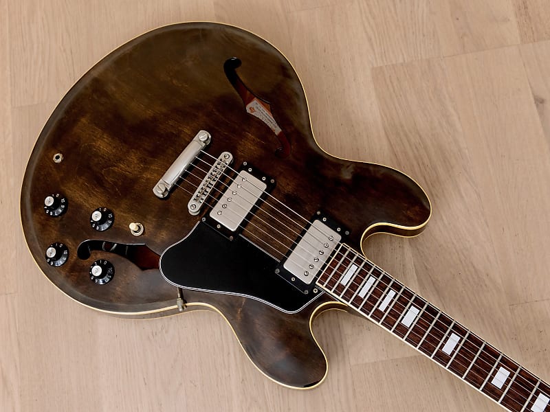 1979 Greco SA-550 Vintage Semi-Hollow ES-Style Guitar Walnut
