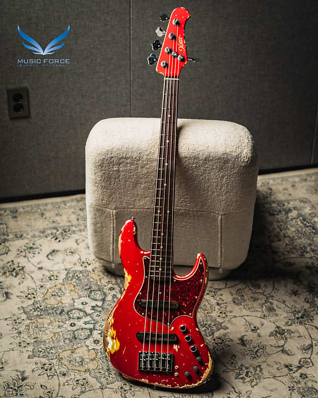 ベース xotic xj-1t 5st Candy Apple Red Xotic XTC-1 Namm 2020 Spalted Maple Electric Guitar | Vision