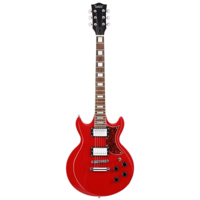 Glarry Red GIZ102 Solid Body Electric Guitar image 2