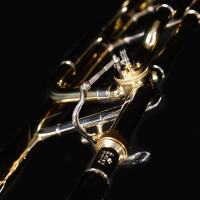 Bach 42BOG Stradivarius Profess Tenor Trombone F Rotor Open Wrap Gold Brass Bell image 2