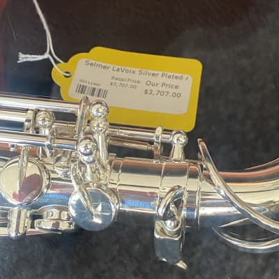 Selmer SAS280RS LaVoix II Step-Up Model Alto Saxophone 2010s - Silver-Plated image 2
