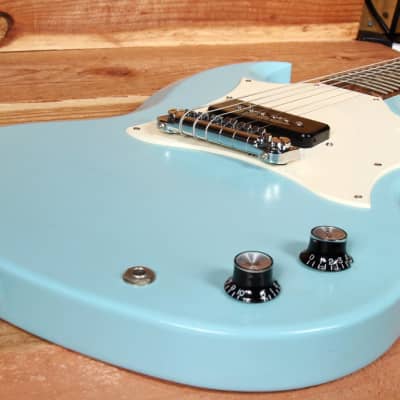 GIBSON Ultra Rare Yamano Japanese Run SG JUNIOR Jr 60s Rare P-90! Blue 60343 image 8