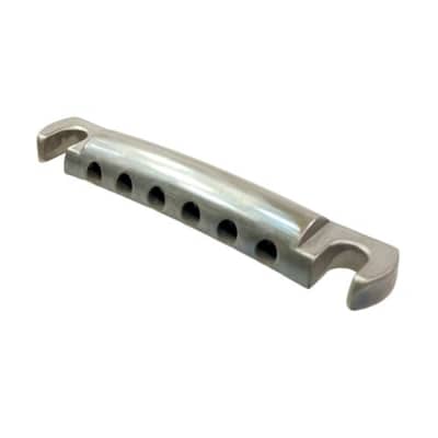 Faber TP-59P Vintage Spec Pure ALU Stop Tailpiece – Unplated image 3