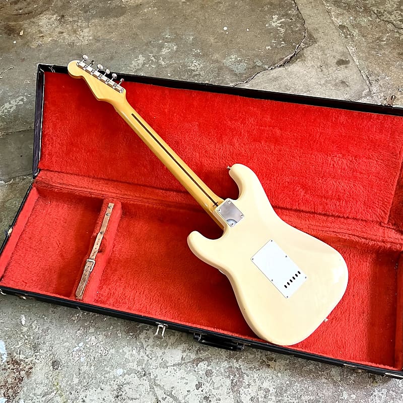 CIJ Fender 1957 Stratocaster ST57-58US 1997 - Olympic white original  vintage MIJ crafted in japan | Reverb