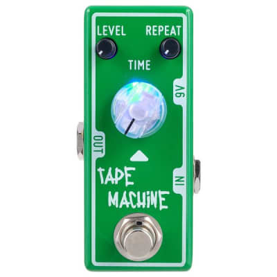 Tone City Tape Machine | Delay mini effect pedal,True  bypass. New with Full Warranty! image 6