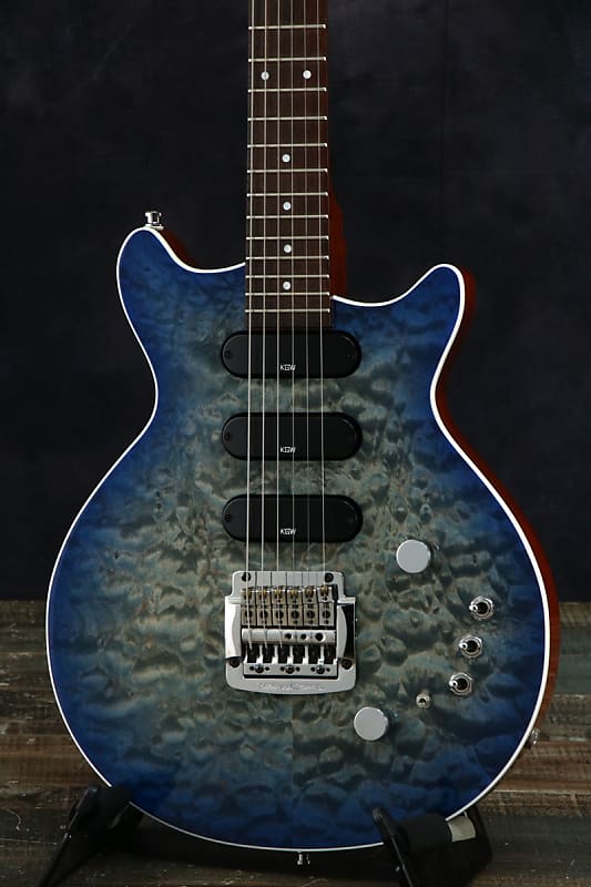 KZ Guitar Works KZ One Semi-Hollow Kahler Blue Burst [SN T0032] [07/20]