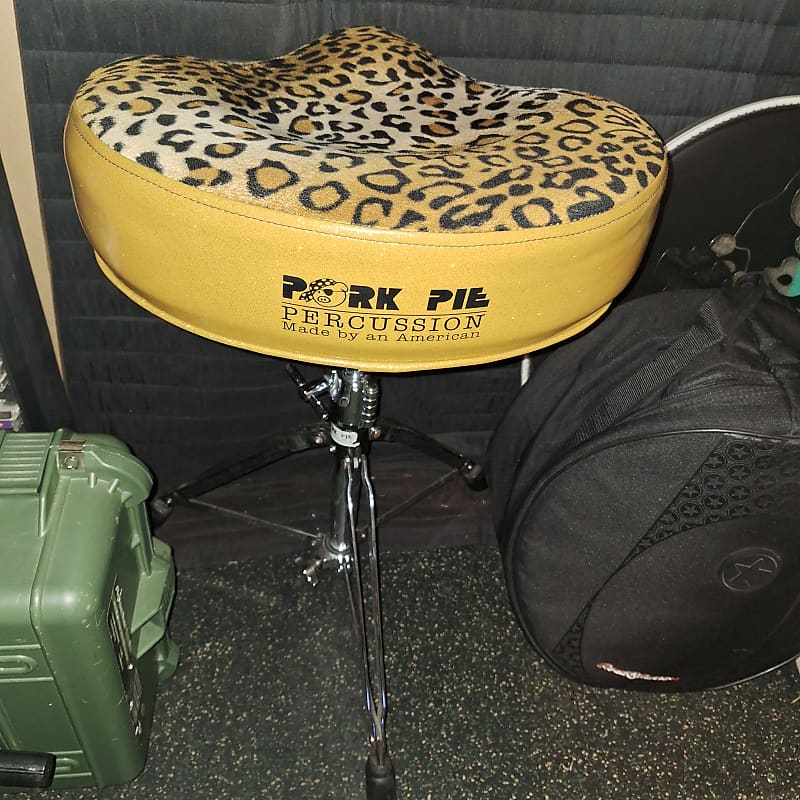 Pork Pie Large big boy throne Leopard plush Reverb