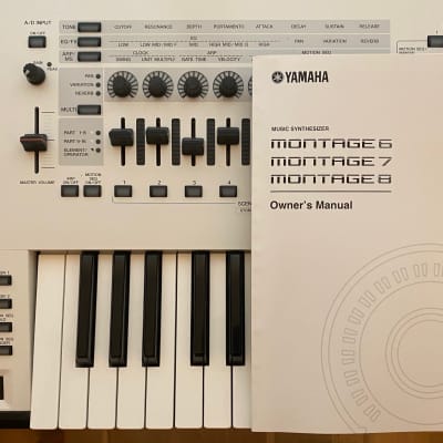 Yamaha Montage 7 - White Limited Edition - 76 Keys image 4