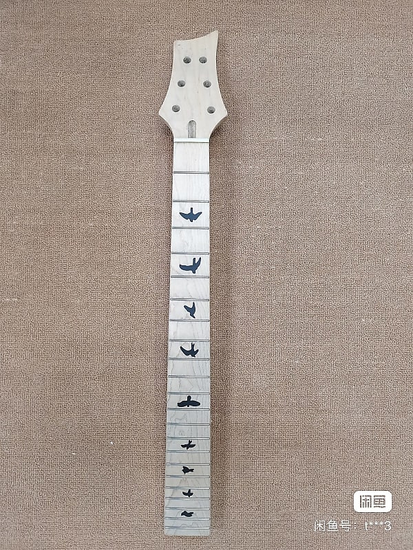 22 Frets Unfinished Maple Wood Guitar Neck Reverb