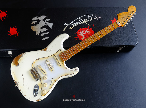 Fender Stratocaster Artist Series Jimi Hendrix Olympic White with