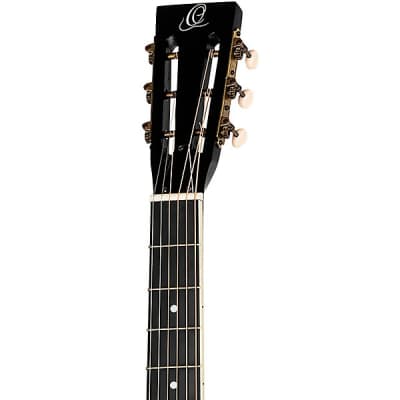 Ortega Performer Series Solid Spruce Top RCE138-T4BK, Black, Right-handed, Acoustic-Electric image 5