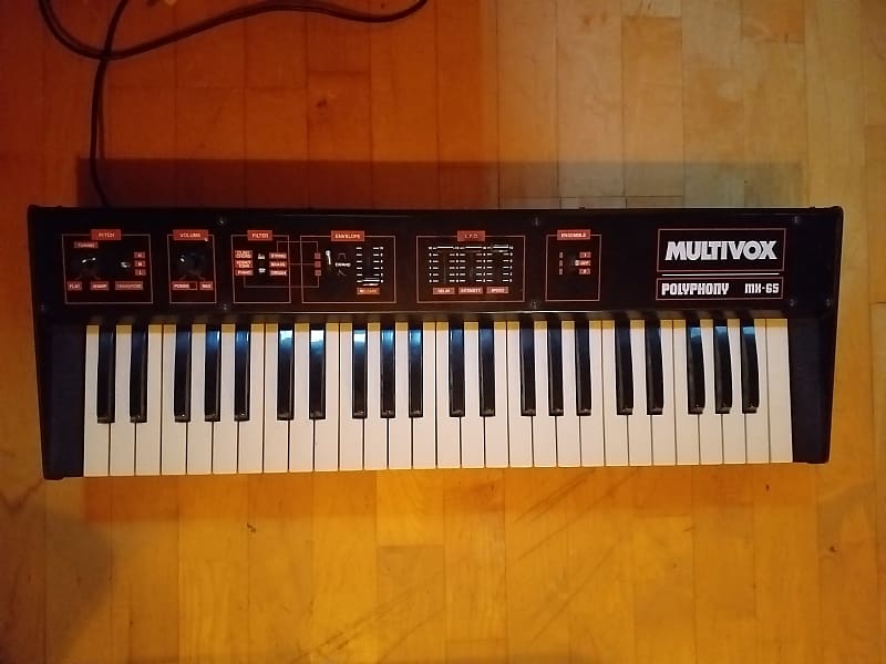 Multivox MX-65 Polyphonic keyboard 1977 image 1