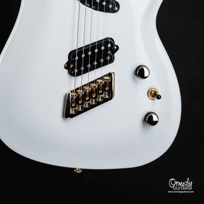 Ormsby SX GTR 6 string Multiscale 10th Anniversary 2019 Platinum Pearl Gloss image 9