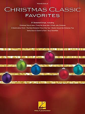 Christmas Classic Favorites Piano Solo Songbook | Reverb