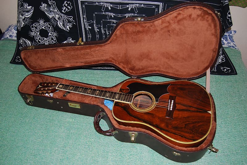 K.Yairi YW-800G acoustic guitar beautiful jacaranda vintage 1992 stunning  Rosewood