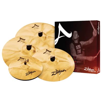 Zildjian A20579-11 A Custom Box Set 14/16/18/20" Cymbal Pack w/ FREE 18" bonus crash! - 642388307441 image 1