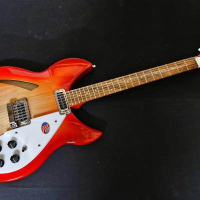 Rickenbacker 330/12 fireglo with flame back for sale