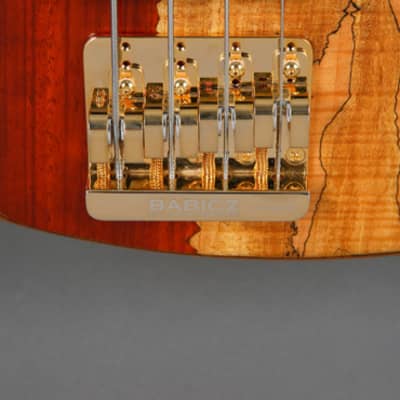 Cort Rithimic Nat Jeff Berlin Signature 4 String Electric Bass Paduck Spalted image 10