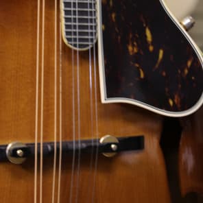 The Aria F-Style Mandolin M900 Vintage Sunburst w/Case image 6