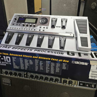 Reverb.com listing, price, conditions, and images for boss-gt-10-guitar-effects-processor