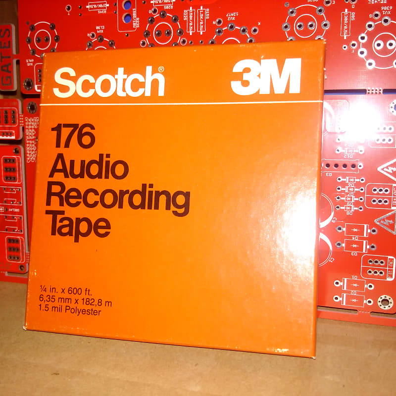SEALED--NEW--BLANK REEL TO REEL TAPES- LOT OF 4 SCOTCH 60 MINUTES