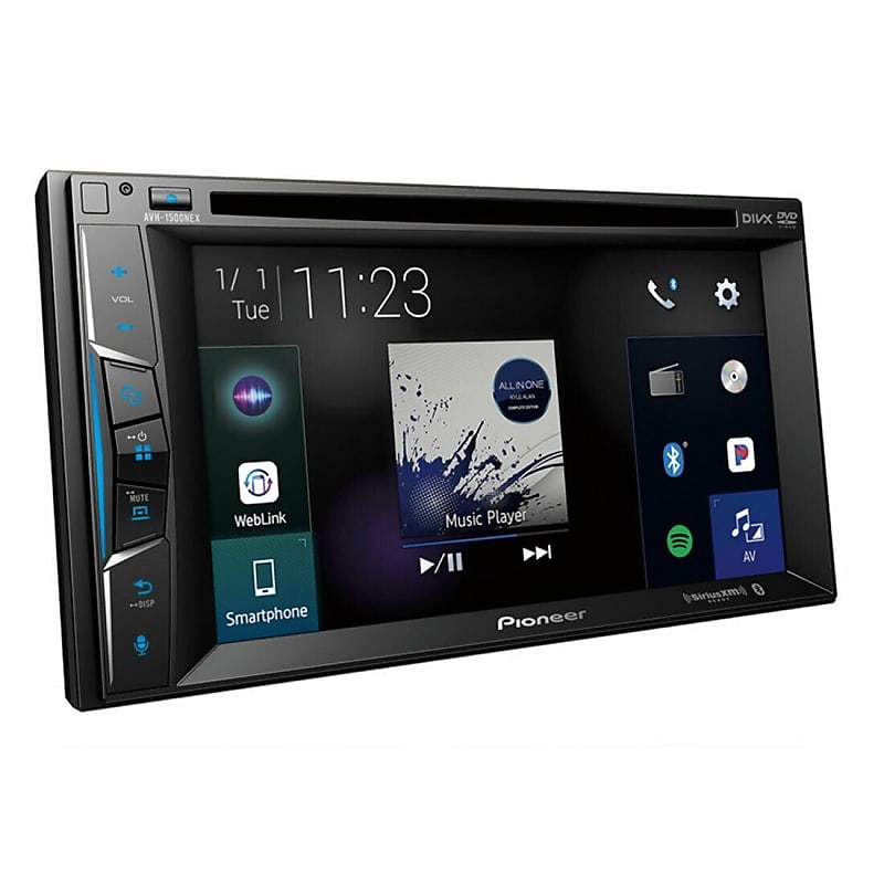 Pioneer AVH-3500NEX Single DIN 7 inch In Dash Car Stereo Receiver with DVD,  Apple CarPlay and SiriusXM