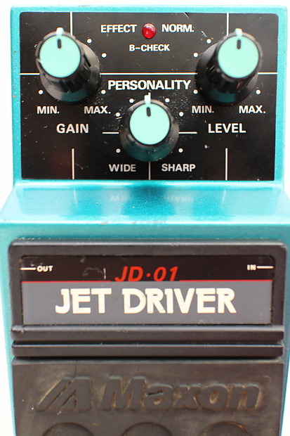 Maxon JD-01 Jet Driver - D & S / OD-801 / Ibanez OD-850