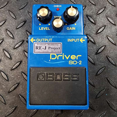 Boss BD-2 Blues Driver w/ Analogman Super Mod Range Expander Modded